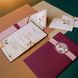 Пригласительный на свадьбу Розовая коллекция (с конвертом)