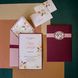 Пригласительный на свадьбу Розовая коллекция (с конвертом)