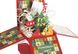 Объемная новогодняя открытка 3Д коробочка «Рождественский лес»