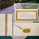 Весільний вітальний набір ТОП 3, Листівка з мереживом + конверт для грошей