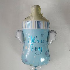 Фольгированный шарик в форме бутылочки "Its a boy"